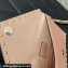 Valentino Rockstud Pouch Clutch Bag in Grainy Calfskin Nude Pink 2024