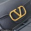 Valentino Alltime shoulder bag in grainy calfskin Black 2024