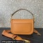 Valentino Alltime shoulder bag in grainy calfskin Brown 2024