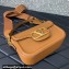 Valentino Alltime shoulder bag in grainy calfskin Brown 2024