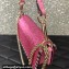 Valentino Small Locò Shoulder Bag Embroidered Pink With Crystals 2024