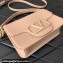 Valentino Locò Shoulder Bag in calfskin Nude 2024