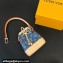 Louis Vuitton Monogram Denim canvas Micro Noe Bag Charm New LV Remix M01700