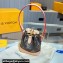 Louis Vuitton Monogram canvas Micro Noé Bag Charm M00818