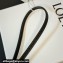 Loewe Owl charm in felt and calfskin