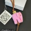 Loewe Elephant charm in felt and calfskin