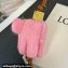 Loewe Elephant charm in felt and calfskin