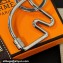 Hermes Cheval key ring in metal
