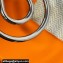 Hermes Fer a Cheval key ring in metal