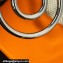 Hermes Fer a Cheval key ring in metal