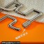 Hermes H Too Speed key ring in metal