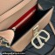 Valentino small VSLING Handbag in grainy calfskin Nude with JEWEL EMBROIDERY 2024