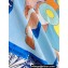Hermes Cavalier en Formes scarf 90x90cm in silk twill Blue 2024