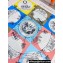 Hermes Jeu des Omnibus et Dames Blanches au Tampon scarf 90x90cm in silk twill Blue 2024