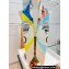 Hermes Jeu des Omnibus et Dames Blanches au Tampon scarf 90x90cm in silk twill Blue 2024