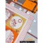 Hermes Jeu des Omnibus et Dames Blanches au Tampon scarf 90x90cm in silk twill Pink 2024