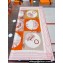 Hermes Jeu des Omnibus et Dames Blanches au Tampon scarf 90x90cm in silk twill Pink 2024