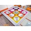 Hermes Jeu des Omnibus et Dames Blanches au Tampon scarf 90x90cm in silk twill Orange 2024