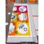 Hermes Jeu des Omnibus et Dames Blanches au Tampon scarf 90x90cm in silk twill Orange 2024