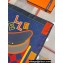 Hermes Tapis de Selle double face scarf 90x90cm in silk twill Blue 2024