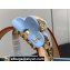 Louis Vuitton Monogram Vernis Reade PM Bag New LV Remix M24144 Sky 2024
