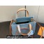 Louis Vuitton Monogram Vernis Reade PM Bag New LV Remix M24144 Sky 2024