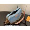 Louis Vuitton Monogram Vernis Croissant PM Bag New LV Remix M24021 Sky 2024