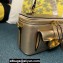 Valentino Mini Locò Handbag In Calfskin Leather Gold With Enamel Tone-On-Tone Vlogo Signature 2024