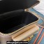 Valentino Mini Locò Handbag In Calfskin Leather Gold With Enamel Tone-On-Tone Vlogo Signature 2024