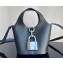 Balenciaga Locker Small Hobo Bag in black/Silver grained calfskin 2024