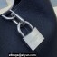 Balenciaga Locker Medium North-South Hobo Bag in black/Silver grained calfskin 2024