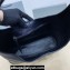 Balenciaga Locker Medium North-South Hobo Bag in black/Silver grained calfskin 2024