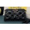 Valentino Rockstud Clutch Bag In Padded Nappa Black 2024