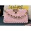 Valentino Rockstud Clutch Bag In Calfskin Pink 2024