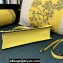 Valentino Rockstud Handbag In Calfskin Yellow 2024