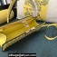 Valentino Rockstud Handbag In Calfskin Yellow 2024