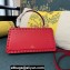 Valentino Rockstud Handbag In Calfskin Red 2024