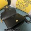 Valentino Small Locò Shoulder Bag In Calfskin Leather Black/Gold With Vlogo Signature 2024