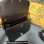 Valentino Small Locò Shoulder Bag In Calfskin Leather Black/Gold With Vlogo Signature 2024