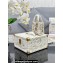 Dior Small Trunk Bag in Beige Multicolor Rêve D'infini Sbalzo Leather 2024