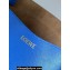 Loewe Large Puzzle Fold Tote Bag in shiny calfskin Blue 2024