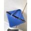 Loewe Large Puzzle Fold Tote Bag in shiny calfskin Blue 2024