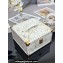 Dior Small Trunk Bag in Beige Multicolor Rêve D'infini Sbalzo Leather 2024