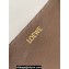 Loewe Large Puzzle Fold Tote Bag in shiny calfskin Brown 2024
