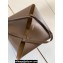Loewe Large Puzzle Fold Tote Bag in shiny calfskin Brown 2024