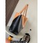 Loewe Large Puzzle Fold Tote Bag in shiny calfskin Black/Brown 2024