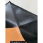 Loewe Large Puzzle Fold Tote Bag in shiny calfskin Black/Brown 2024