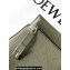 Loewe T Pouch Bag in grained calfskin Army Green 2024
