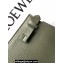 Loewe T Pouch Bag in grained calfskin Army Green 2024