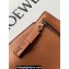 Loewe T Pouch Bag in grained calfskin Brown 2024
